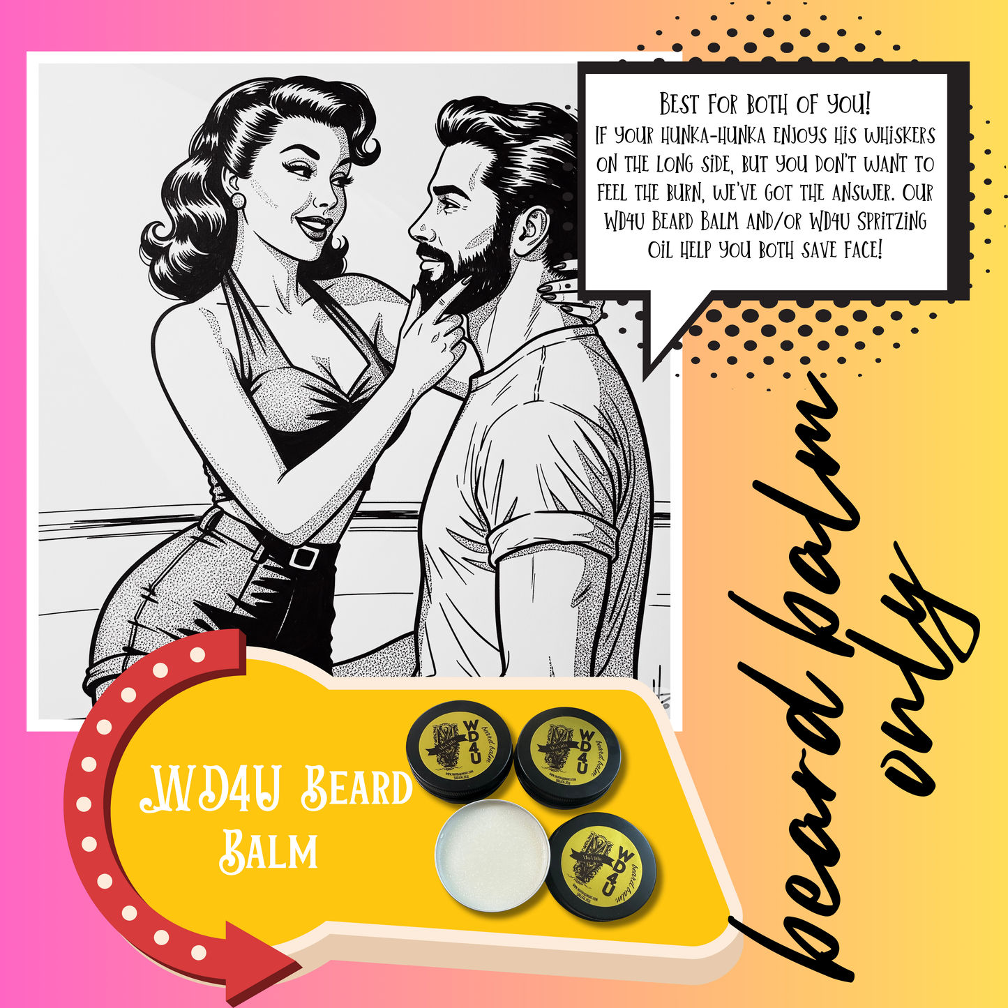 WD4U Beard Balm ONLY